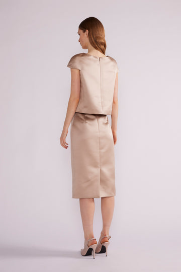 ANYA TOP PALE BROWN *PRE-ORDER*