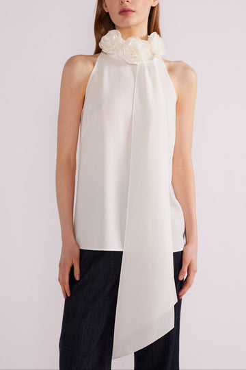 BELLE TOP WHITE SABLE