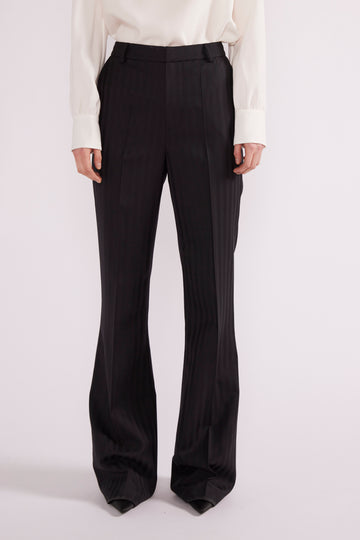 BREE TROUSERS BLACK NOVELTY TAILORING *PRE-ORDER*