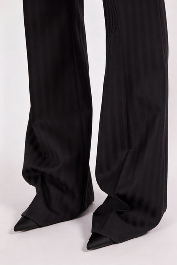 BREE TROUSERS BLACK NOVELTY TAILORING *PRE-ORDER*