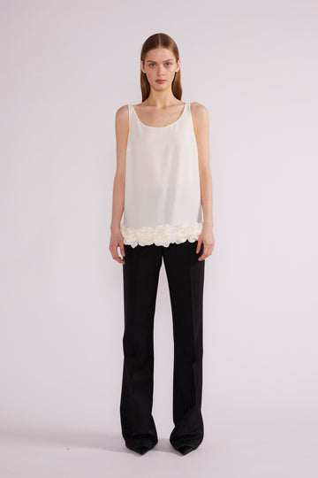 FRANCIS TOP WHITE SABLE *PRE-ORDER*