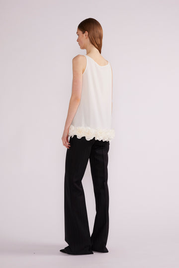 FRANCIS TOP WHITE SABLE *PRE-ORDER*