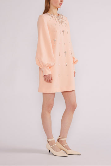 FARAH MINI DRESS APRICOT SABLE