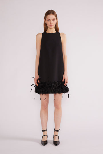MAIA MINI DRESS BLACK CREPE *PRE-ORDER*