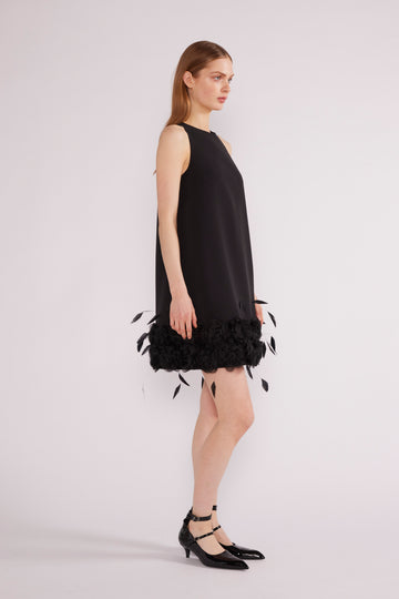 MAIA MINI DRESS BLACK CREPE *PRE-ORDER*