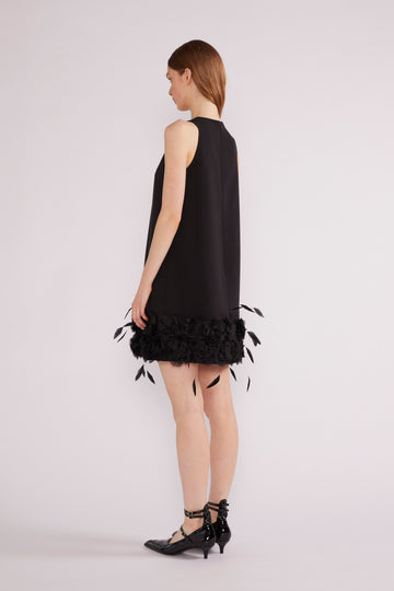 MAIA MINI DRESS BLACK CREPE *PRE-ORDER*