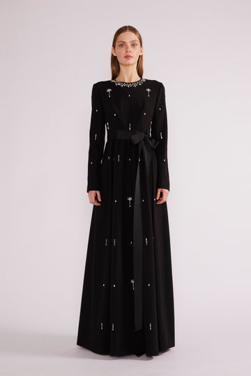 DELPHI GOWN BLACK *PRE-ORDER*