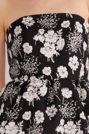 ALMA GOWN BLACK/WHITE *PRE-ORDER*