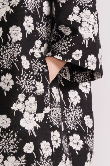 ARIA COAT BLACK/WHITE *PRE-ORDER*