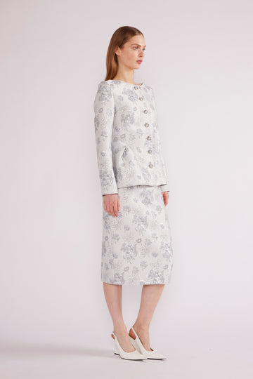 VANIA MIDI SKIRT LIGHT BLUE *PRE-ORDER*
