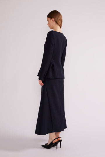 VICKY MIDI SKIRT NAVY *PRE-ORDER*