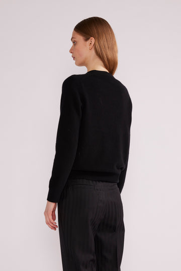LILY CARDIGAN BLACK BABY CASHMERE *PRE-ORDER*