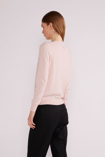 DELILAH JUMPER PINK BABY CASHMERE