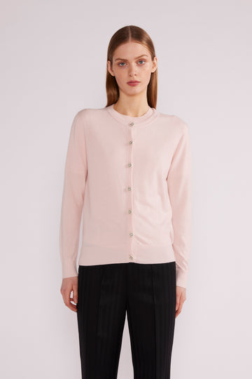 ALIX CARDIGAN PINK BABY CASHMERE *PRE-ORDER*