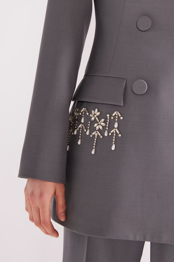 JOANNE BLAZER GREY TAILORING *PRE-ORDER*