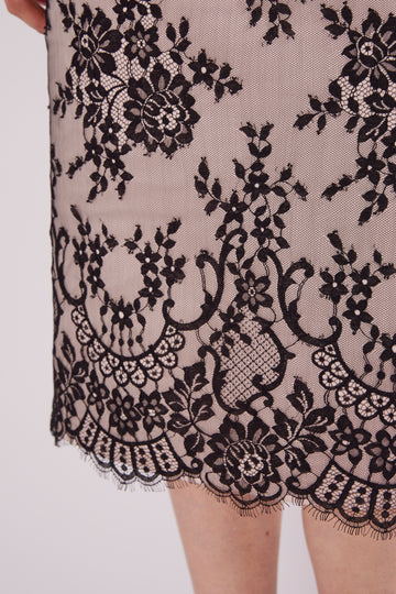 VANIA MIDI SKIRT LACE DOUCHESSE *PRE-ORDER*