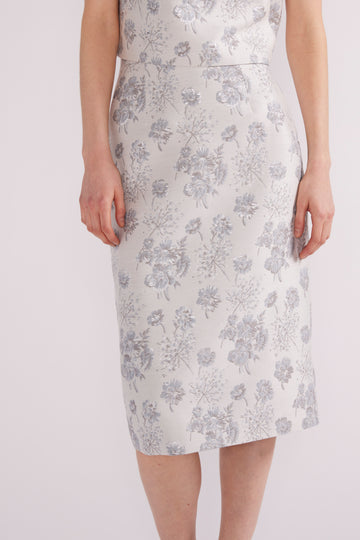 VANIA MIDI SKIRT LIGHT BLUE *PRE-ORDER*