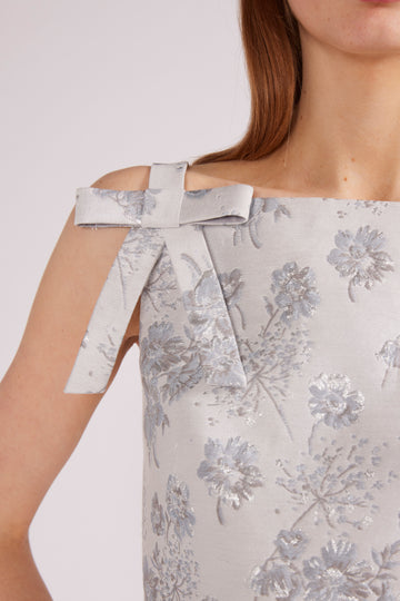 DINA TOP JACQUARD LIGHT BLUE - COMING SOON