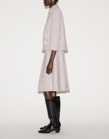 ARIEL JACKET PINK TWEED