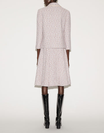 ARIEL JACKET PINK TWEED