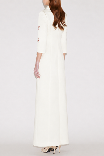 BRIANNA DRESS IVORY DOUCHESSE