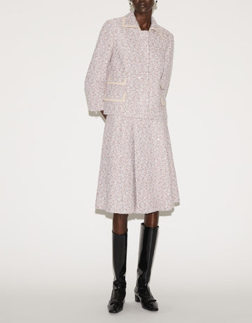 ARIEL JACKET PINK TWEED