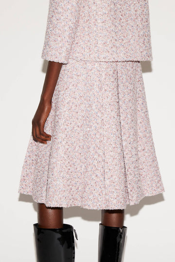 FAY SKIRT PINK TWEED