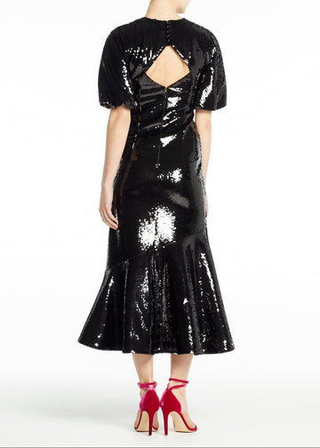 HEIDI DRESS JET BLACK