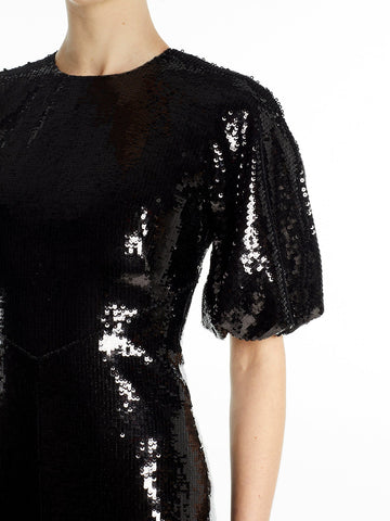 HEIDI DRESS JET BLACK