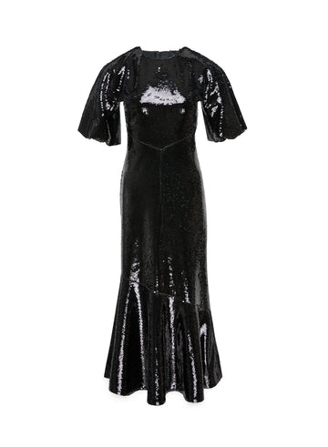 HEIDI DRESS JET BLACK