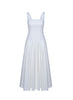 DARLA DRESS WHITE SCUBA