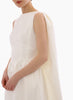 CLIO GOWN WHITE JACQUARD