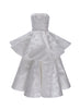 ROSINA DRESS WHITE JAQUARD