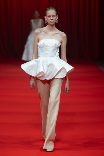 DARCEY TROUSERS SAND TAILORING