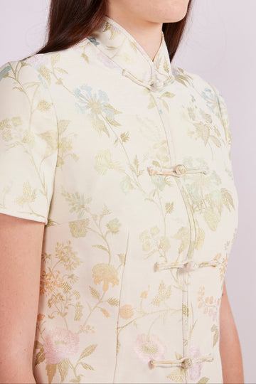 DANNY TOP IVORY MULTI JACQUARD - PRE-ORDER