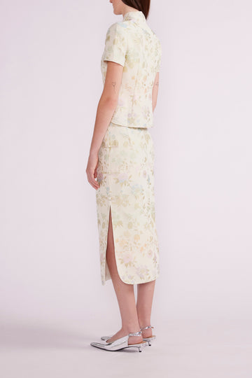 DANNY TOP IVORY MULTI JACQUARD - PRE-ORDER