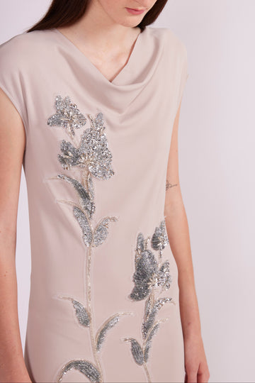 COSETTE GOWN STONE JERSEY CREPE - PRE-ORDER