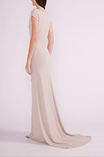 COSETTE GOWN STONE JERSEY CREPE - PRE-ORDER