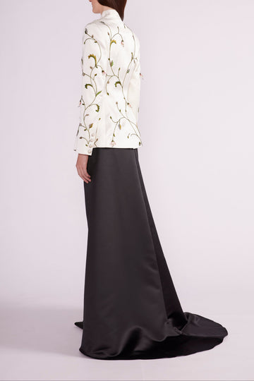 NELI MIDI SKIRT BLACK DOUCHESSE - PRE-ORDER