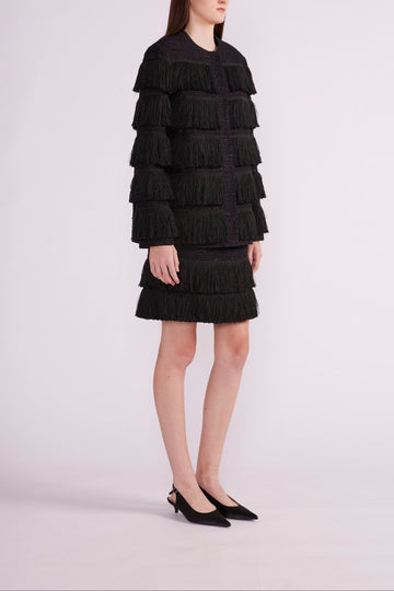 ASTRID JACKET BLACK TWEED - PRE-ORDER