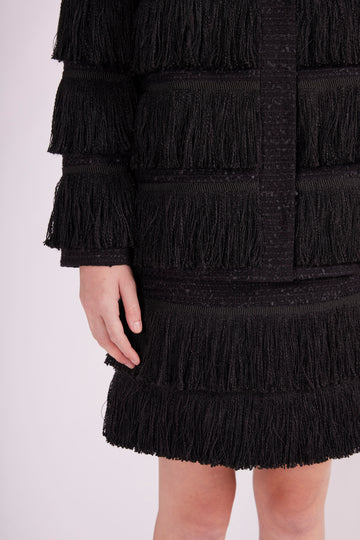 ASTRID JACKET BLACK TWEED - PRE-ORDER