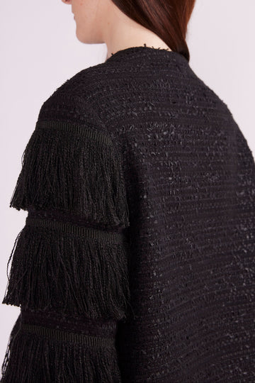 ASTRID JACKET BLACK TWEED - PRE-ORDER