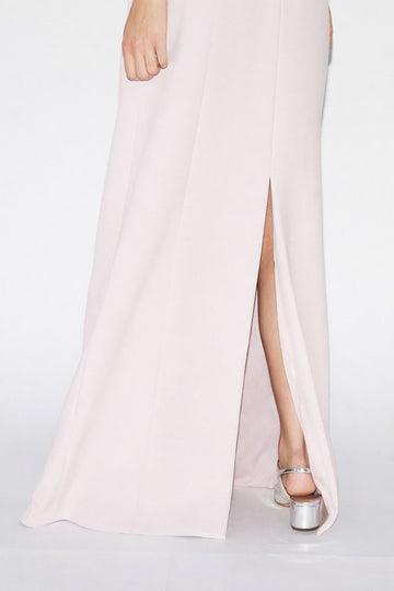 QUINCY GOWN PINK CREPE