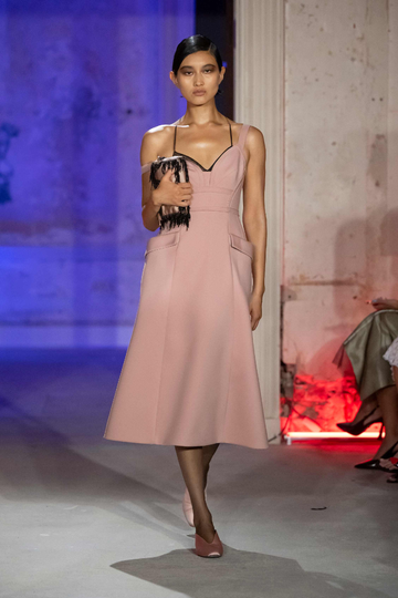 SEAN DRESS PINK SCUBA