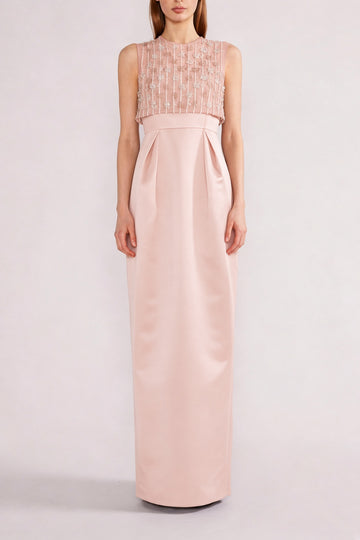 JULIA GOWN PALE PINK DOUCHESSE