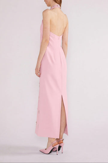 VIC MIDI DRESS PALE PINK SABLE