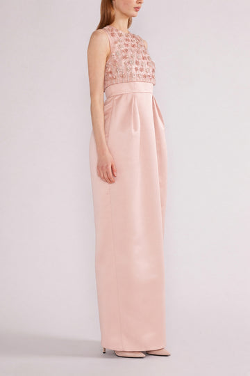 JULIA GOWN PALE PINK DOUCHESSE