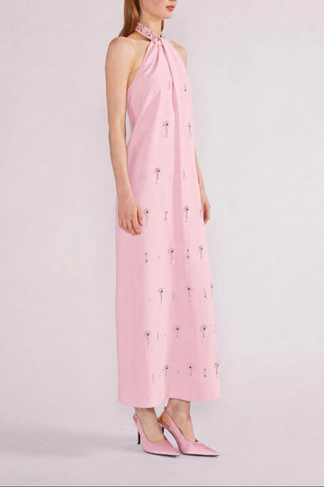VIC MIDI DRESS PALE PINK SABLE
