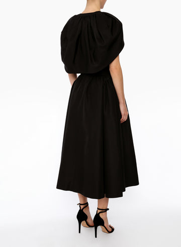 CAREN JACKET BLACK TAFFETA