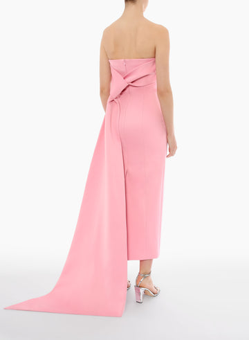 GRETA GOWN PINK QUARTZ DUCHESSE